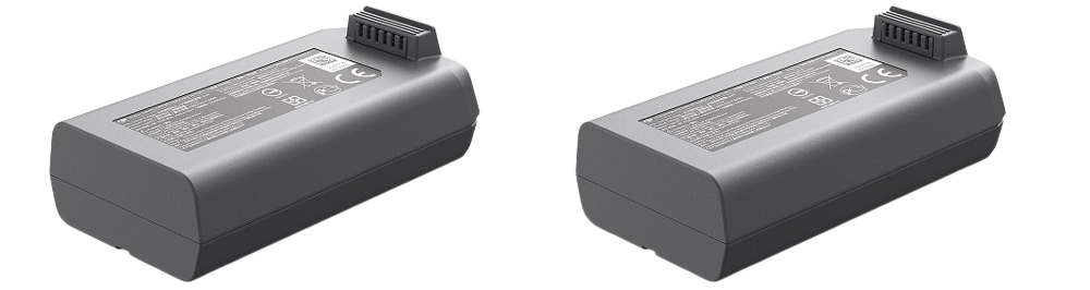 dwa akumulatory DJI mini 2